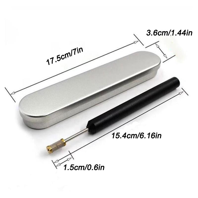 Interchangeable Head Edge Oil Pen Edge Oil Tool Leather Edge Processing Tool Aluminum Edge Oil Edge