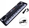Keyboard Pianinko Organy Elektroniczne 61 Klawiszy Dzieci + Mikrofon Ag278D