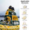 Rugby Style34 Customize Your Name Blanket Throw Customizable Blanket Ultra-Soft Throw For Living Room Picnics Home Decor Office Chair