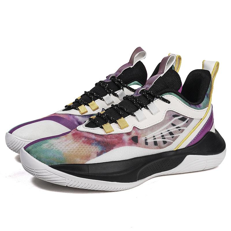 

Low-Top Basketball Shoes for Men and Women, Summer Mesh Breathable Sports Shoes, Large Size Student Sneakers, Non-Slip, Wear-Res 45