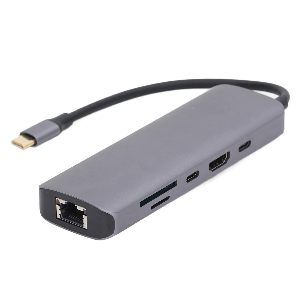 Hub tip C de mare viteză Plug and Play Multiport Docking Station pentru Switch Laptop Phone Tablet 9 în 1