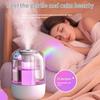 Large Capacity Humidifier Ultra Quiet Humidifier Top Fill Design with UV Light Filter Adjustable MistColor Changing Humidifier