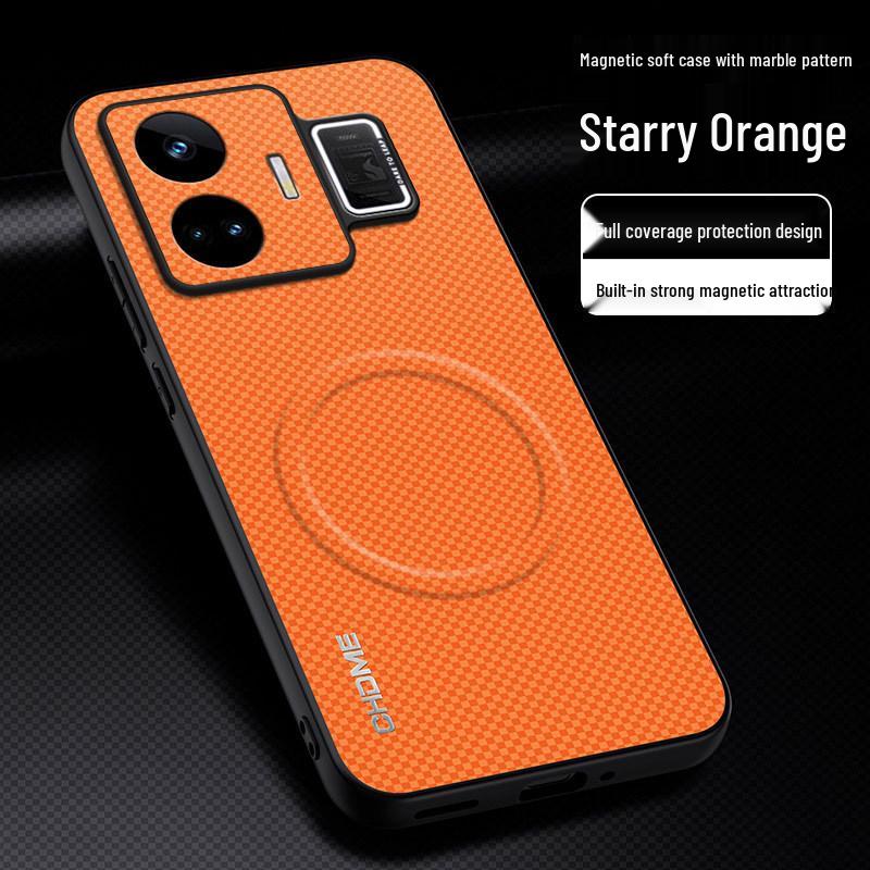 

RealMe GTneo5 5SE Case: Drop-Proof, Full Coverage, High-End, Stylish, Magnetic Suction Design. GTneo5