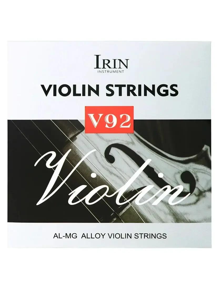 IRIN V92 Violin Strings Aluminium-magnesium Alloy 4-string Violin String Stainless Steel Wire Strings Violin Parts & Accessories