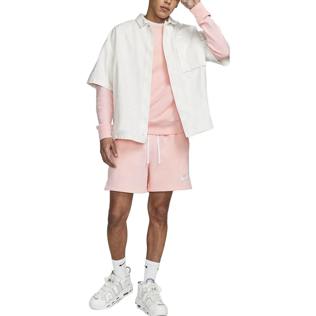 Nike Sweat-shirt ras du cou Sportswear Club Fleece Homme Hauts Rose Sakura BV2667-686