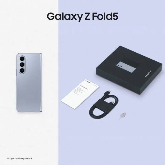 SAMSUNG Galaxy Z Fold5 256 GB 5G Blau Single-SIM - US-Version (Vereinigte Staaten) - Sehr guter Zustand