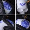 Tattoozubehör aus Silikon, Totenkopf-Tattoo-Silikon, Übungsmodellzubehör für Anfänger, Make-up-Zubehör, Dekorationen