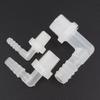 10Pcs M6-M12 To 4-12mm Pagoda Elbow Connector Plastic Hose Fittings  for Aquarium Fish Tank Fittings