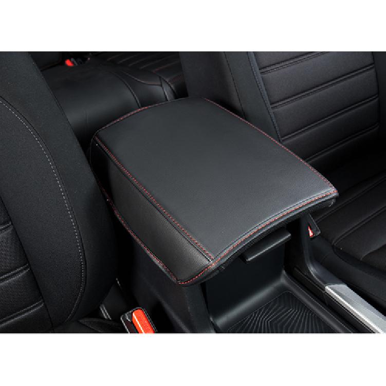 PU Leather Car Central Storage Armrest Box Cover For Honda CRV CR-V 2017-