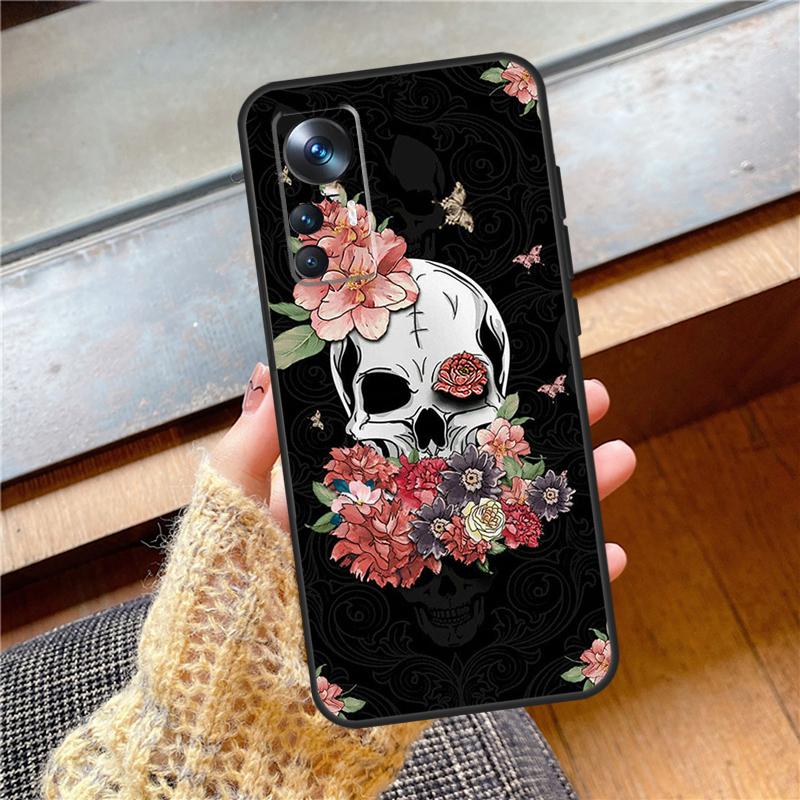 

Cool Skull Gothic Cover For Xiaomi 15 14 13 Ultra 11T 12T 13T 14T Pro POCO F7 Pro F5 F6 X3 X5 X6 X7 Pro Case Xiaomi 15