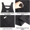 Durable Breathable Cooking Apron Wear Resistant Soft Coffee House Aprons Anti Fouling Kitchen Apron Baking