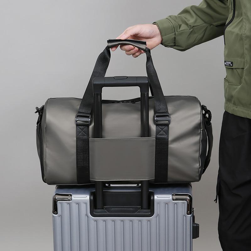 New Large Capacity Unisex Travel Duffel Bag Waterproof Sports Fitness Handbag with Shoe Box Dry Wet Separation Swimming Bags