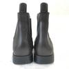 Made In France Waterproof Rubber Upper Side Gore Boots 41 7 25.5-26.0 Brown Rain Shoes Boots