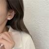 Gentle Bow Pearl Stud Earrings, New Trendy Ear Clips, Women's No Earrings, Earrings Temperament, Advanced Earrings
