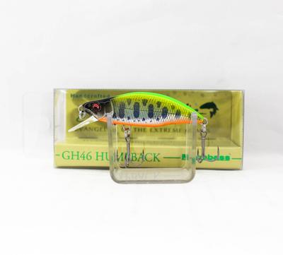 Megabass GH 46 Humpback FS Sinking Lure LZ Lime Back OB (4246)