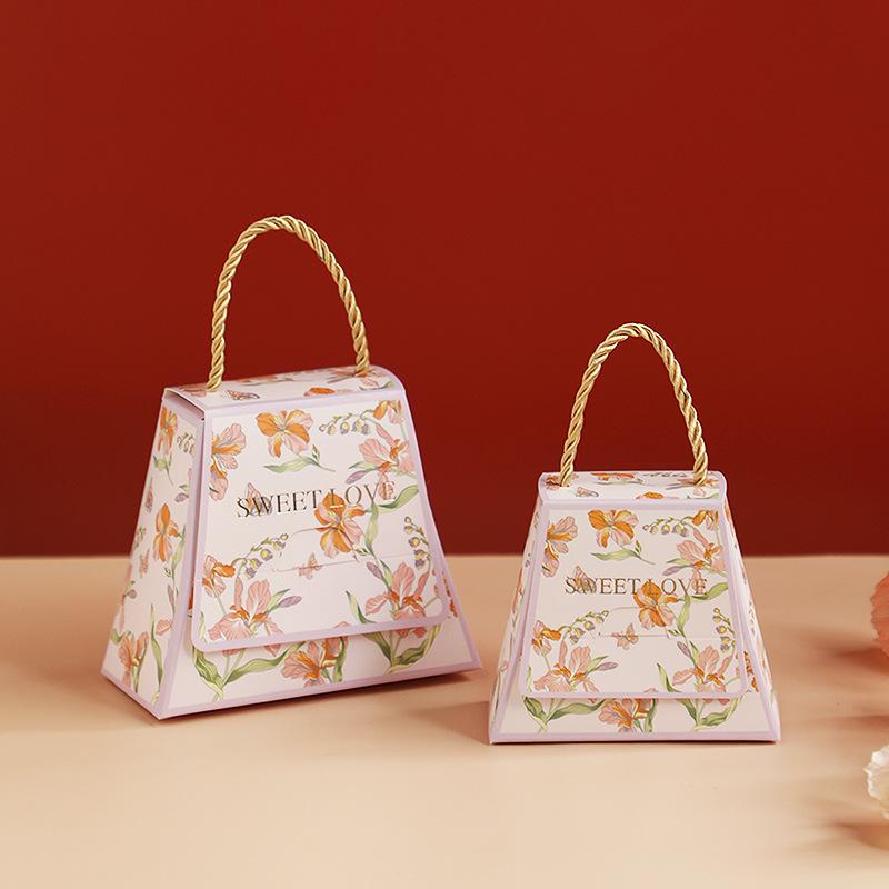 

2025 Высококачественная европейская подарочная коробка для конфет на свадьбу - Элегантная пустая коробка для конфет для свадеб и помолвок Small