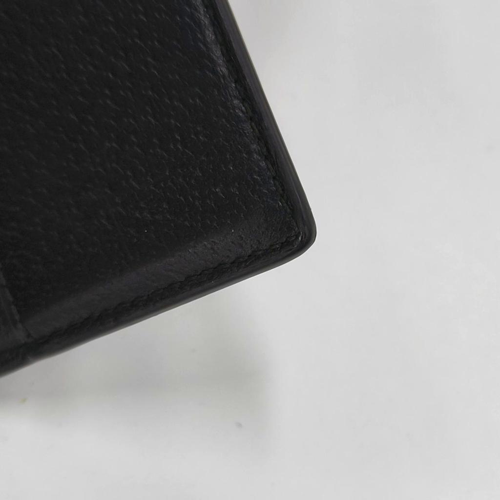 [Pre-Owned] Gucci Leather Ophidia Card Case 'Black' - Very Good #6T69GR