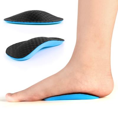 Unisex Support Insoles Comfortable Breathable Soft-Bottom Foot Cushion Inserts for Flats with Shock Absorption