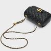 High-value Small Golden Ball Square Fat Bag Women's New Diamond Chain Single Shoulder Crossbody Small Square Bag