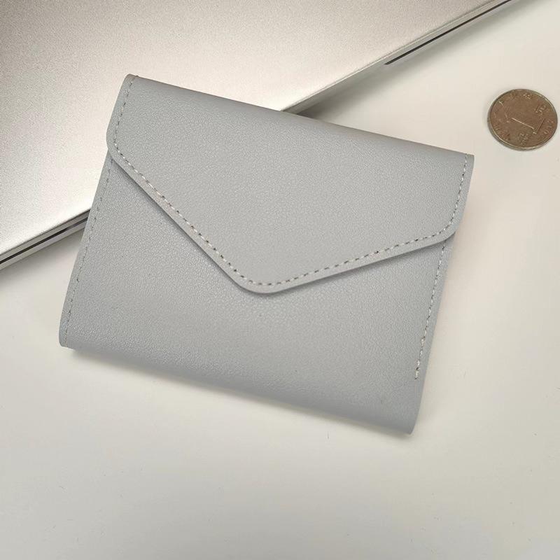 Fashion Short Women Wallets Multi Card Slot Card Holder Wallet Leather Small Wallet Trend Coin Purse Ladies Card Holder Pouch