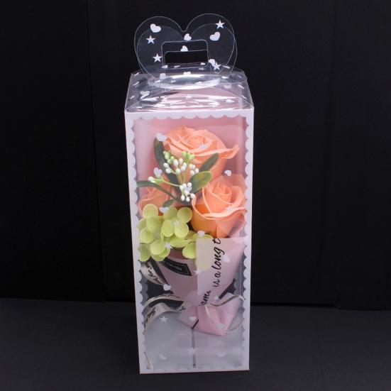 1 Bouquet Artificial Soap Mother Day Rose Flower Valentine Gift Wedding Decor