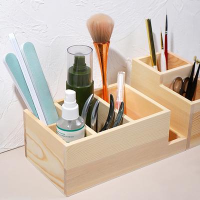 Nail Drill Machine Bits Wooden Holder, Durable For Nail Training Nail Art Accessories Diy Manicure Tools Box Display Box