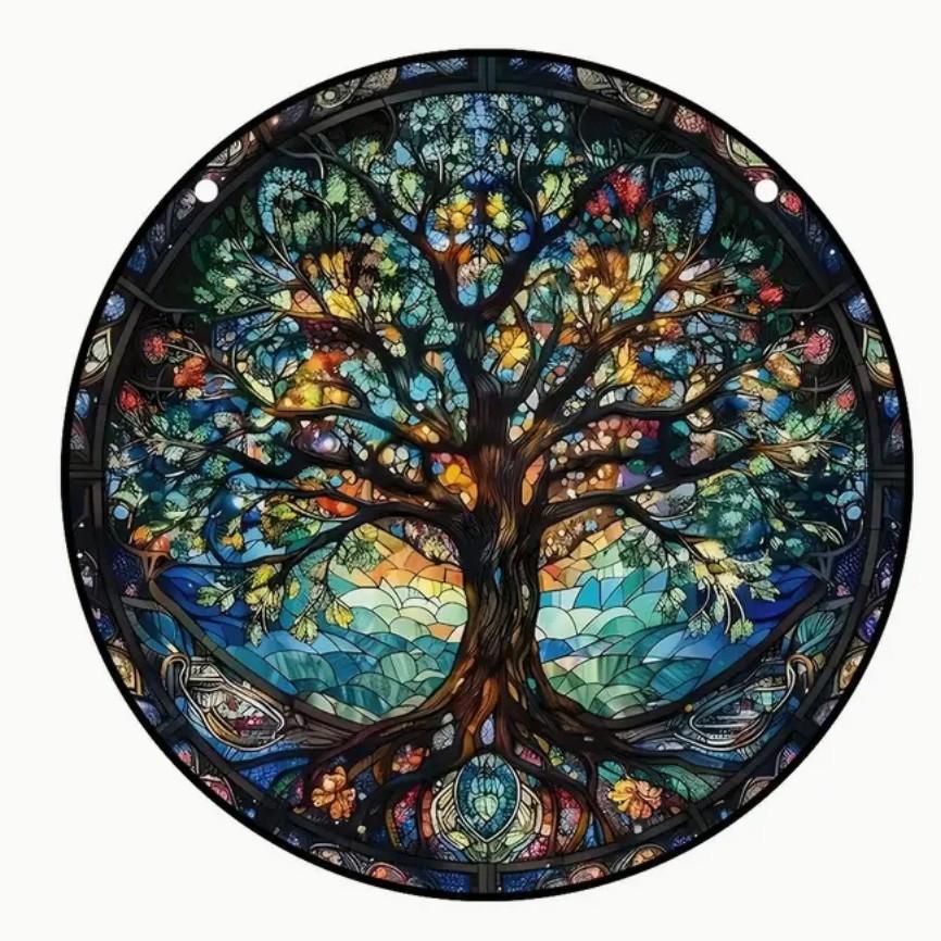 Neue Bohemian Stil Serie Innen- und Außenbereich Bunte Dekorative Acrylscheibe