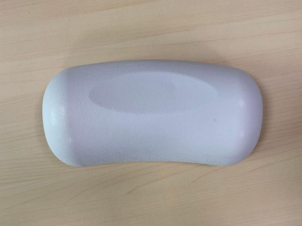 Waterproof Suction Cup Bath Pillow Headrest for Bathtub & Shower
