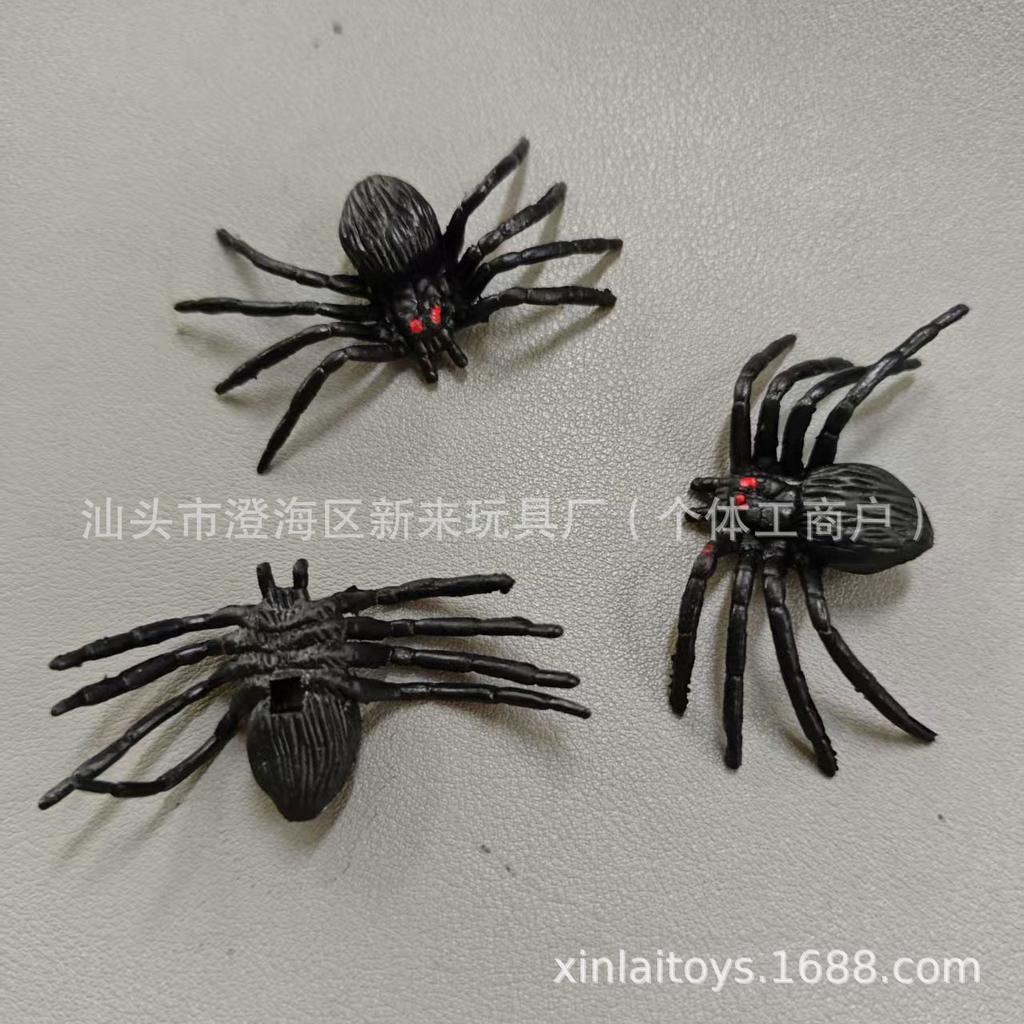 Tricky Spider Toy Simulation Spider Model Children'S Toy Insects Halloween Props Spider Toy Simulation