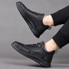 Leather Walking Shoes Men All-match Stylish Male Ankle Boots Mens Breathable Vintage Sneakers Male Hot Sale Basic Boots