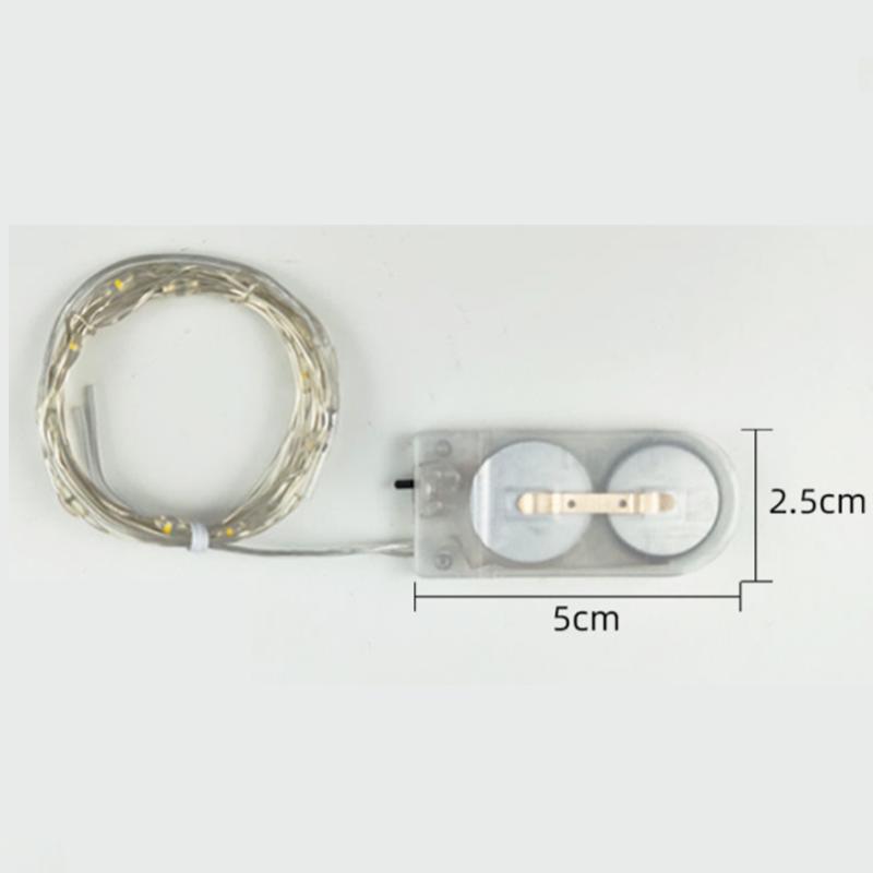 

1/3M 10/30LEDS светодиодные гирлянды для рождественской гирлянды для вечеринки, свадьбы, украшения рождественской елки, мигающие гирлянды 1 meter 10 lights теплый белый