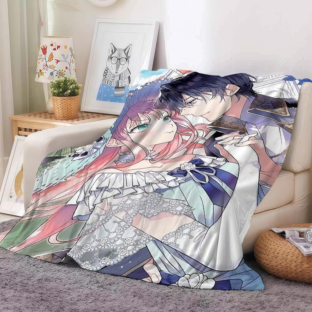 Anime 7th Time Loop Blanket For Sofa Office Bed Plane Travel Sleep Read Relax Camping Soft And Warm