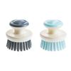 Dish Brush Flexible PP Bristles Ergonomic Handle Oil Proof Stain Removal Small Sink Plate Bowl Pan Scrub Cleaning Scrubber Kitchen Supplies