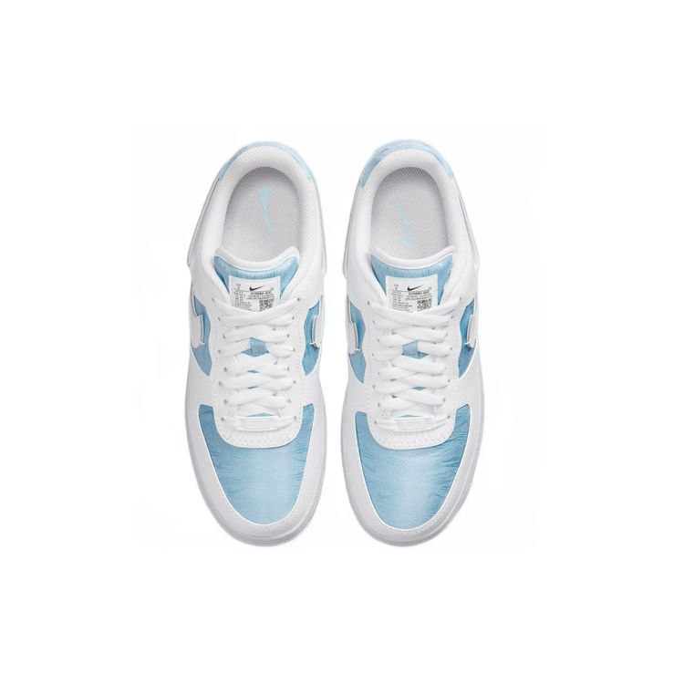 Nike Air Force 1 Low LXX Glacier Blue Women Sneakers White Black DJ9880-400
