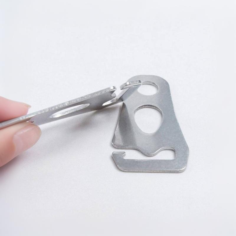Cord Tightener Tent Wind Rope Buckle Tie Down Rope Carabiner Clip Fastener Camptent Guyline Rope Buckle Fastener Rope Tensioner
