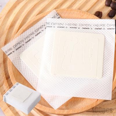 Benutzerfreundliche Papierkaffeefilter Einzelportion Kaffeefilterbeutel Für Einzelportions-Tropfkaffee Tragbar Und Biologisch Abbaubar