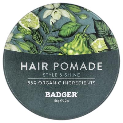 Hair Pomade, All Hair Types, Vanilla & Bergamot, 56G(2Oz)