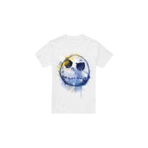 The Nightmare Before Christmas Mens Jack Skellington Painted T-Shirt