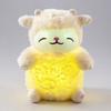 Colorful Led Luminous Sheep Plush Toy With Short Pile Fur For Kids And Collectors