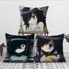 C-character Tomoko Kuroki Game Cushion Cover Pillow Cover Decoration Room Home Sofa Living Office Car Nordic Simplicity