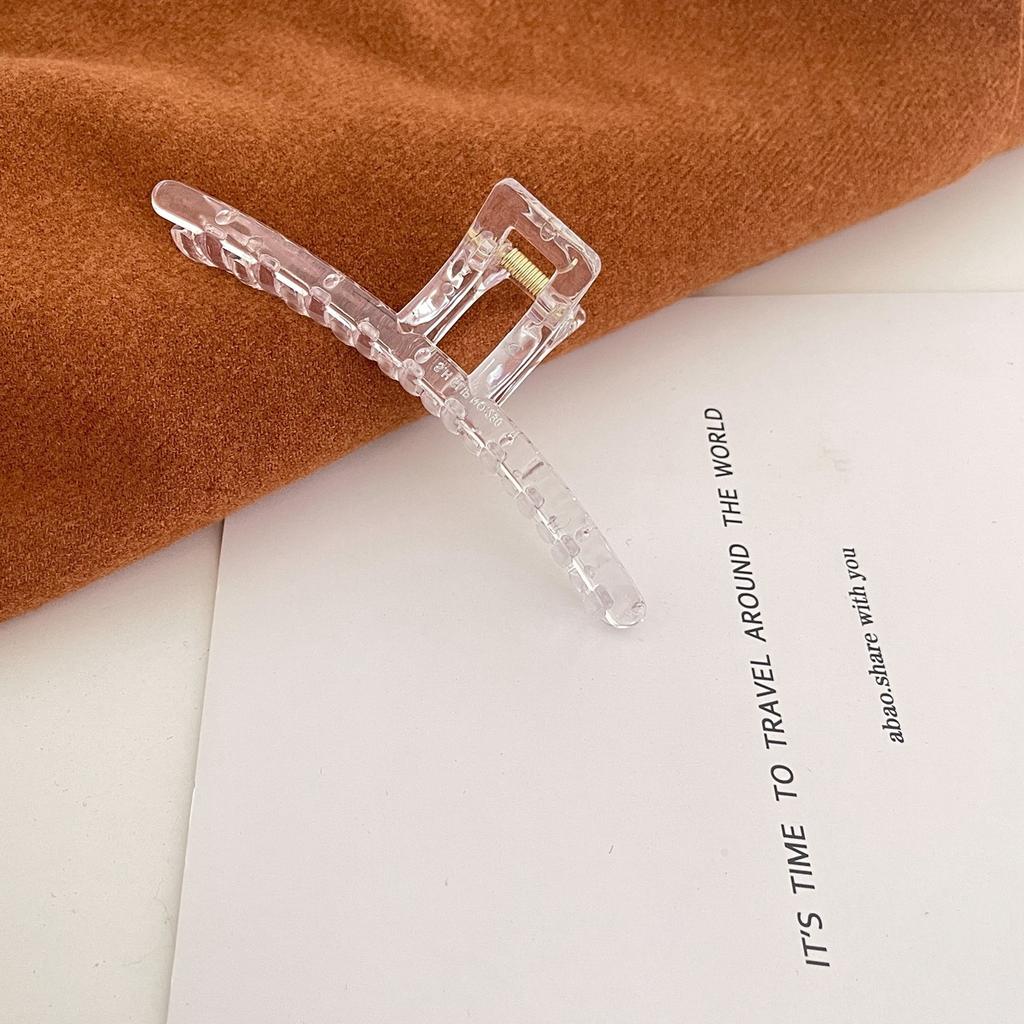 New Versatile Grab Clip Jelly Hair Grab Plate Hairpin Girls Women Headwear Hair Styling Tools Accessories