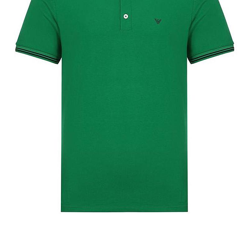 Emporio Armani Solid Slim Fit Polo Shirt Men tops Green 8N1F2B-1JPTZ-0581