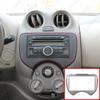 Nissan March/Renault Pulse Doppel-DIN Autoradio Blende