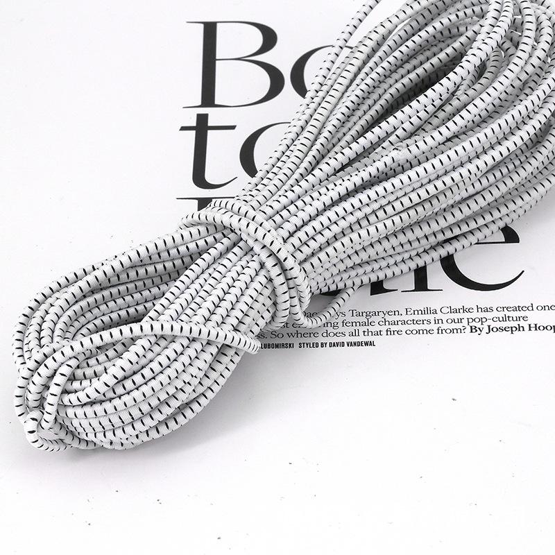 2.5mm High Elasticity Colorful Elastic Rubber Cord