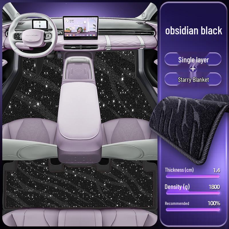 Eco-Friendly Waterproof & Dustproof Floor Mats for Nano 01 Cars