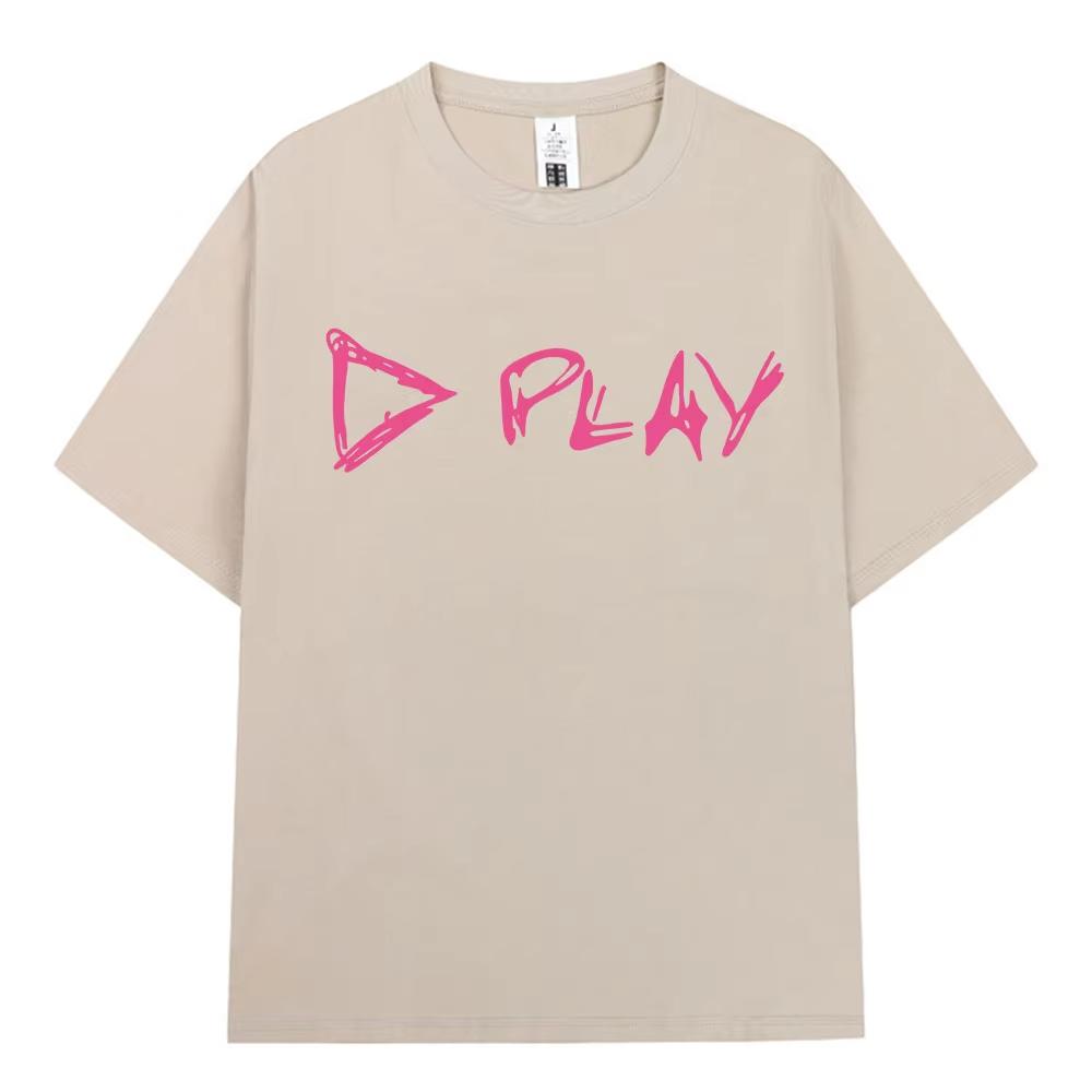 Ed Sheeran Play Tour 2025 T Shirt Fans Gift Men's Women Clothing Fashion Vintage Tshirt Harajuku Oversized Cotton Casual T-shirt