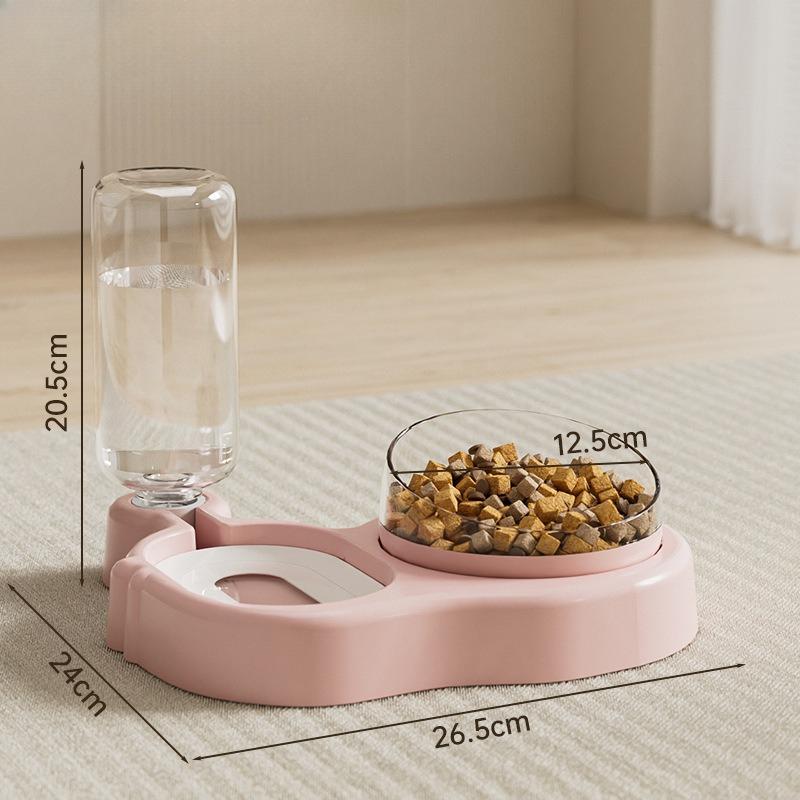 

Cat Bowls, Cat Food Basins, Cat Food Automatic Feeders, Cat Drinking Water, Cat Basins, Dog Bowls, Pet Supplies розовый