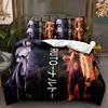 Naruto Bedding Suit Quilt Cover 3D Printed Bedroom Bed Cover Bedclothes 2/3pcs Anime Cartoon Room Decoration Xmas Gift