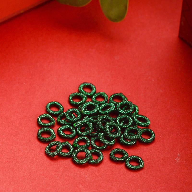 Colorful Gold Wire Coil Bracelet Rings for DIY Jewelry & Hand Rope Accessories