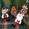 Santa Claus Snowman Tree Pendant Cloth Christmas Decoration Creative Merry Christmas Ornament  Home